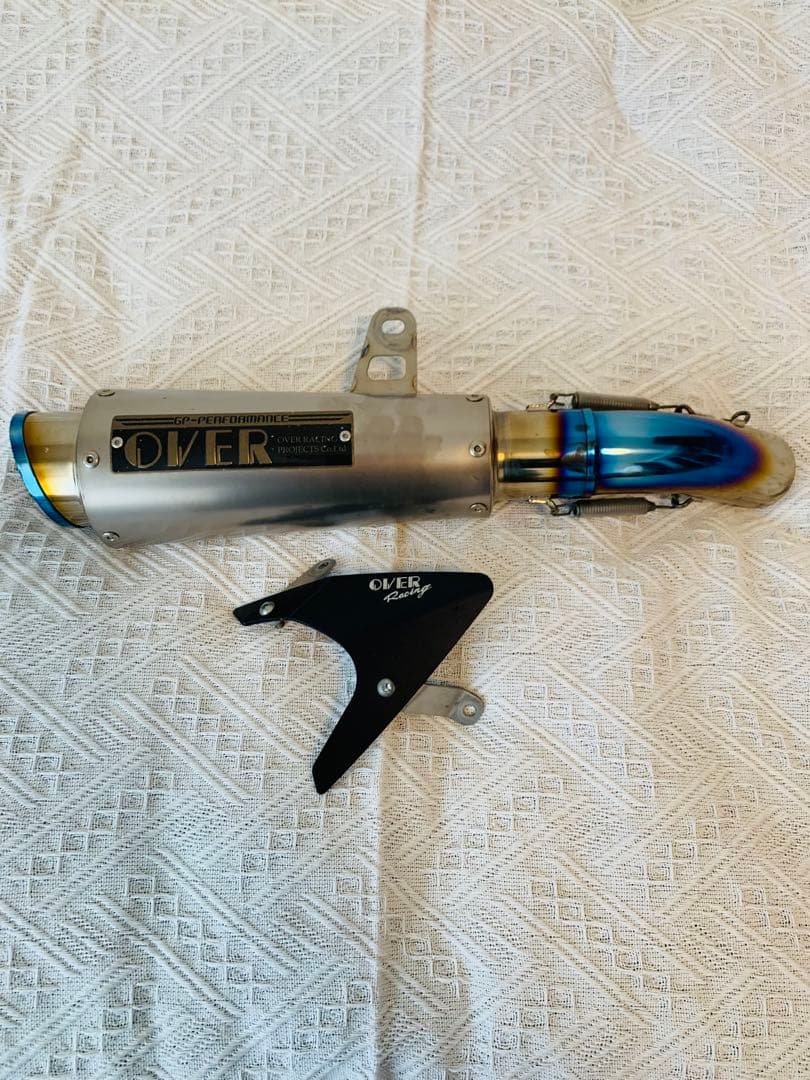 オーバーレーシングYZF-R25/MT-25用スリップオンマフラー(15-17)