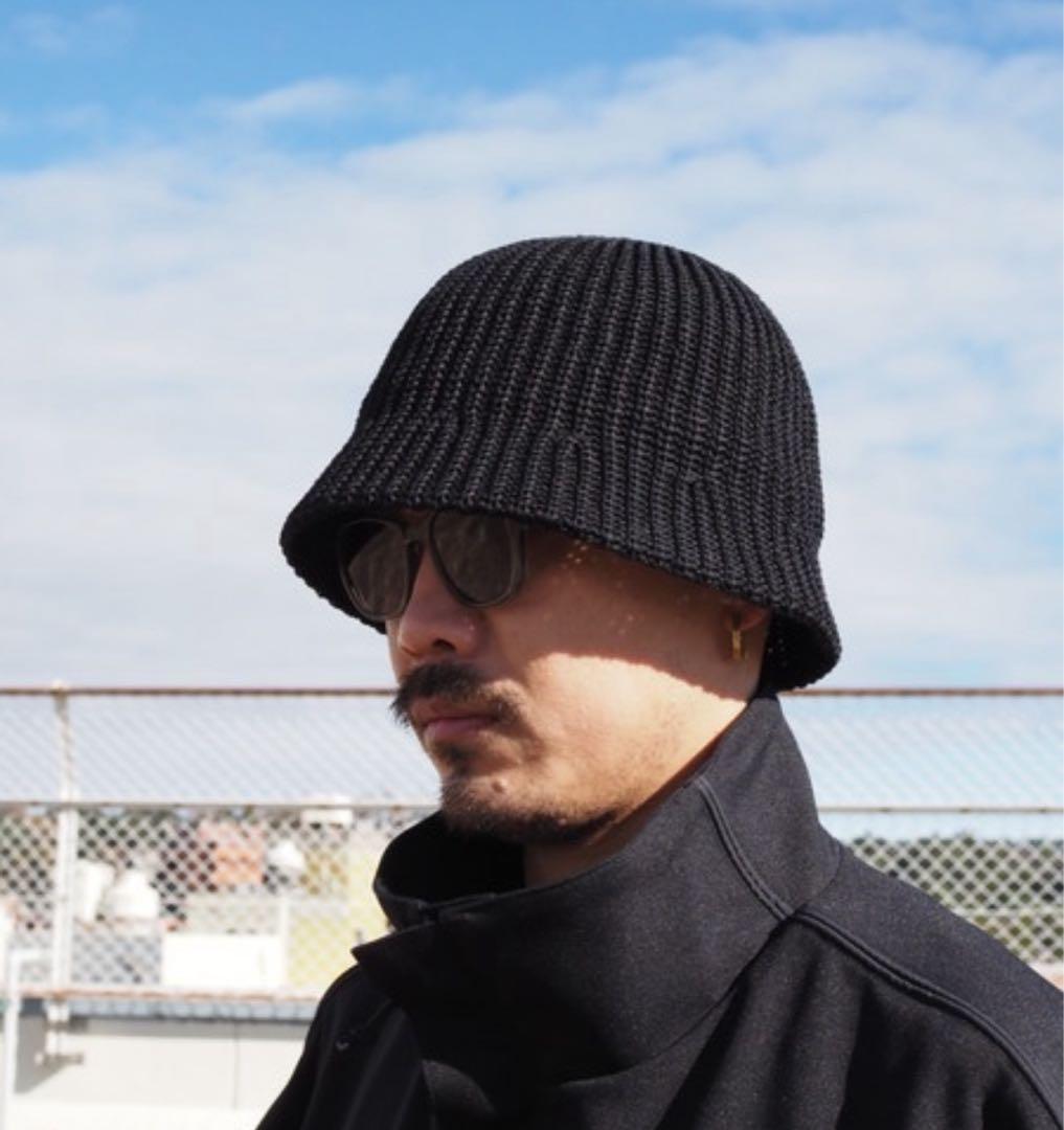 cootie productions knit crusher hat ブラック