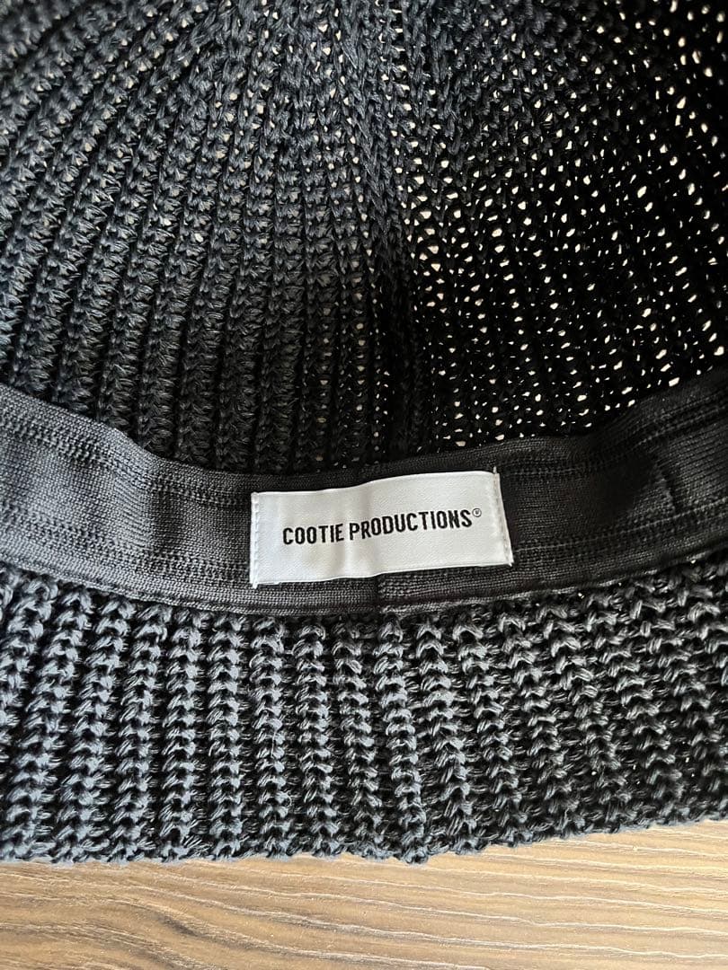 cootie productions knit crusher hat ブラック