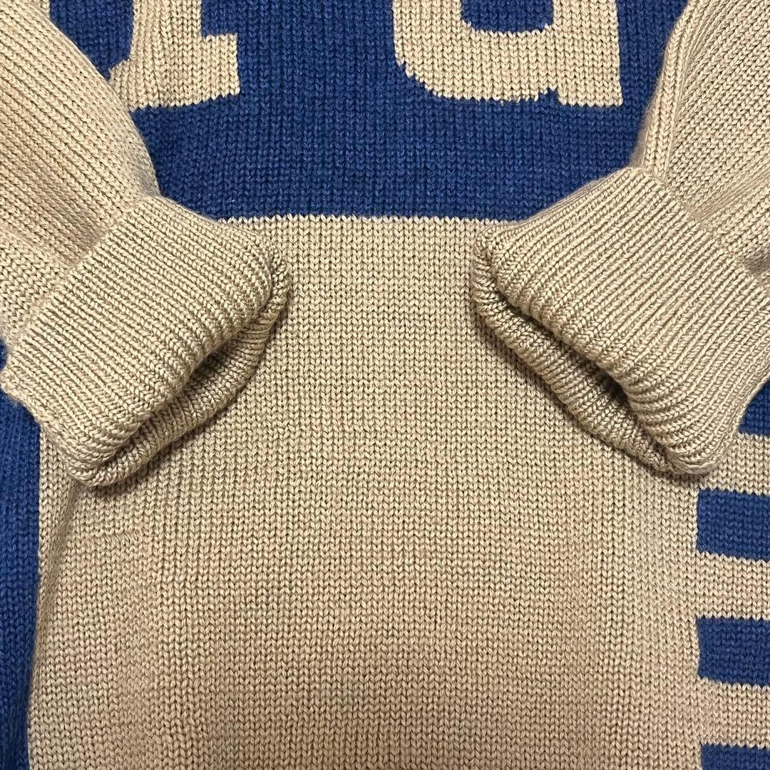 美品 パーリーゲイツ ゴルフ ニット セーター 1 89 ウール キャメル 希少