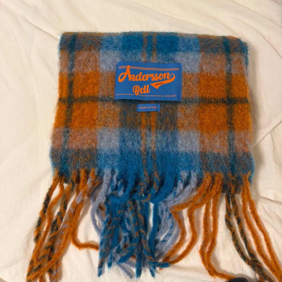 ANDERSSON BELL オレンジ Essential Stola マフラー