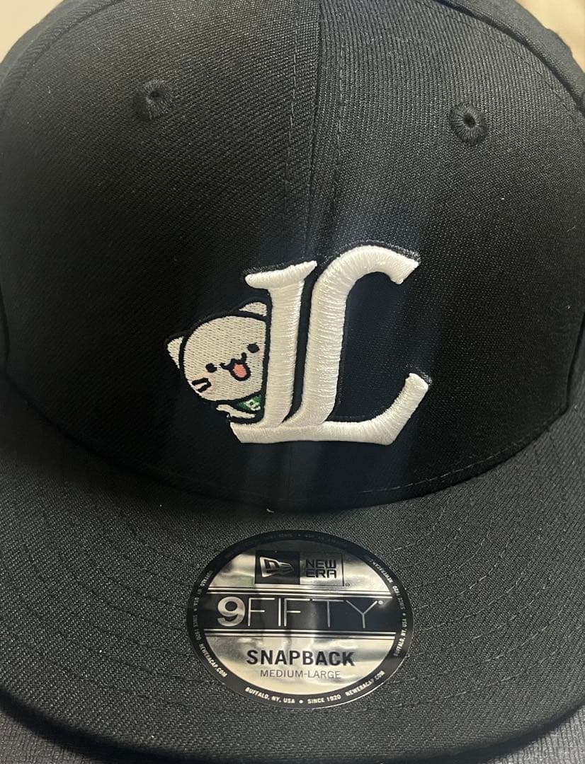 べるーにゃ NEW ERA LIONS 9FIFTY BLACK