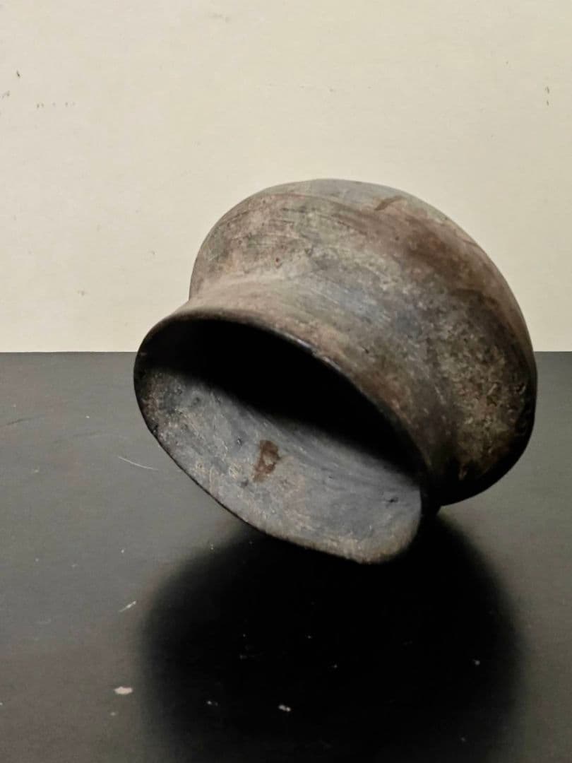 須恵器小壺　古墳時代　塩笥茶碗　考古発掘品　古美術　古代の器　土器　花呼ぶ器