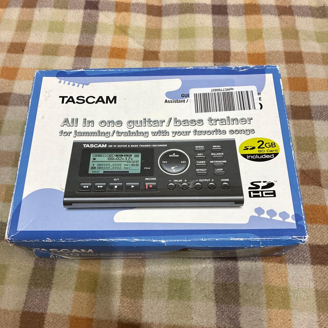 極美品です！！TASCAM GB-10 ギター・ベーストレーナー/レコーダー