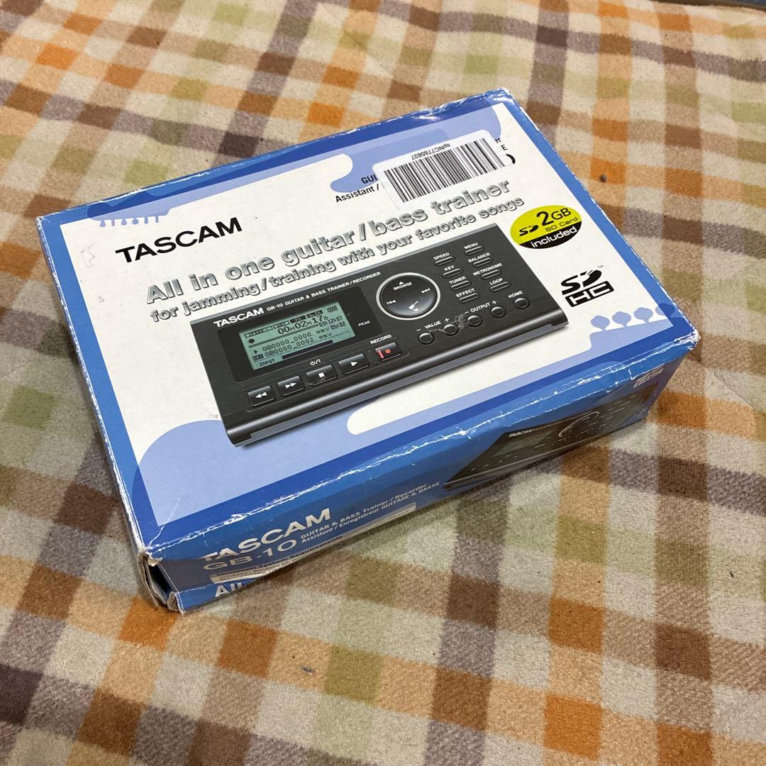 極美品です！！TASCAM GB-10 ギター・ベーストレーナー/レコーダー