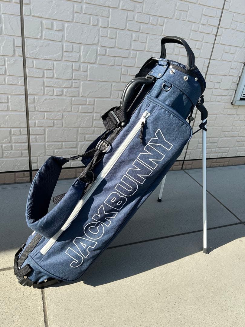 JACK BUNNY スタンド式キャディバッグ ネイビー