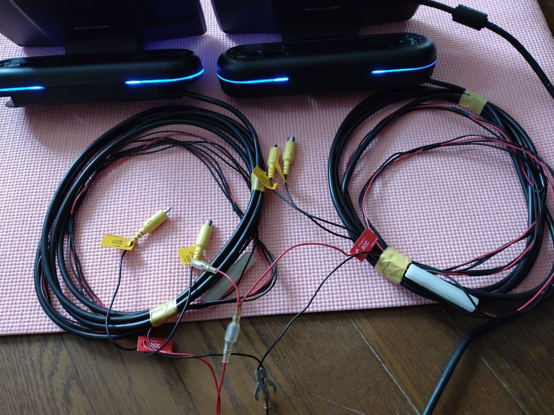 carrozzeria TVM-PW910T ヘッドレストモニター 2台 取説有