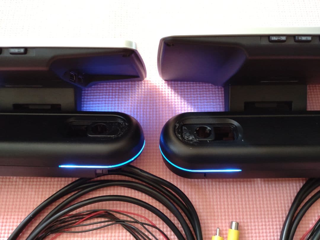 carrozzeria TVM-PW910T ヘッドレストモニター 2台 取説有