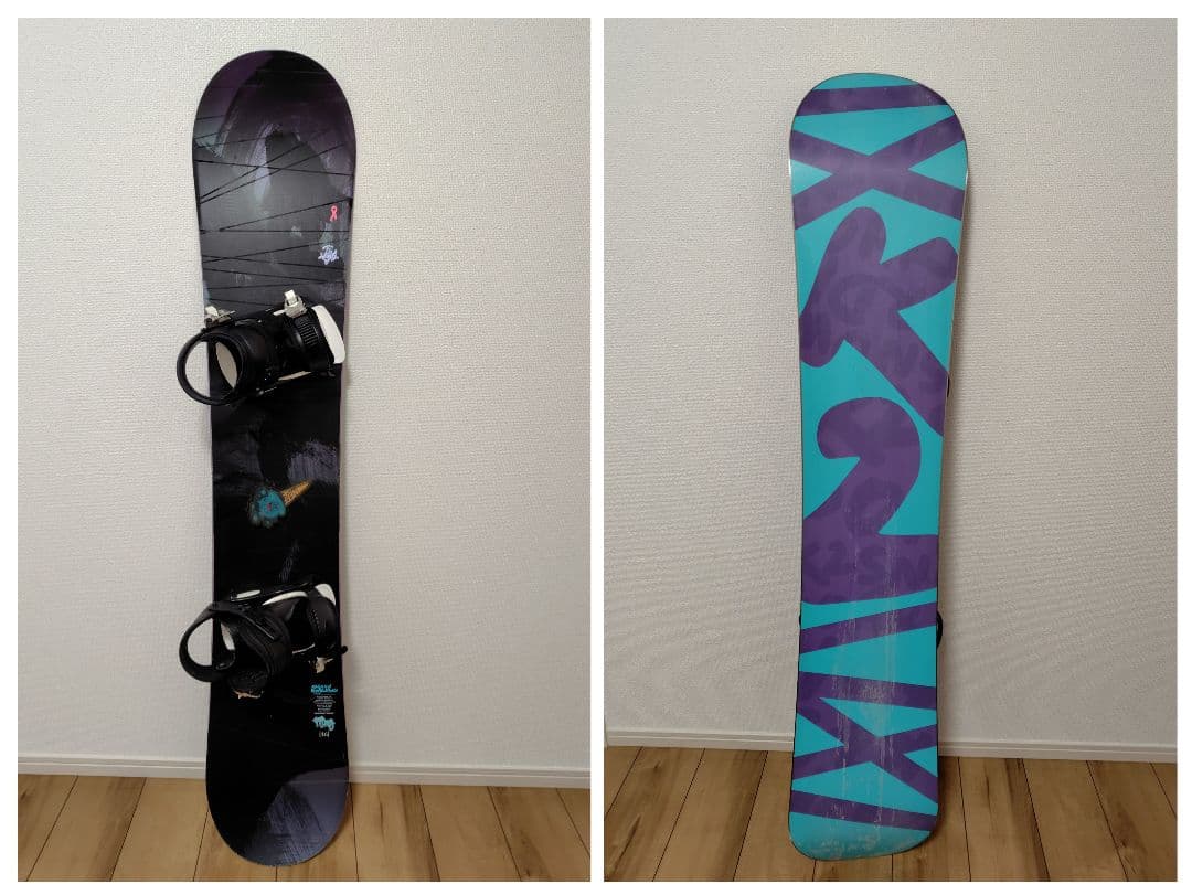 K2 FLING 146センチ レディース スノーボード ソフトケース付