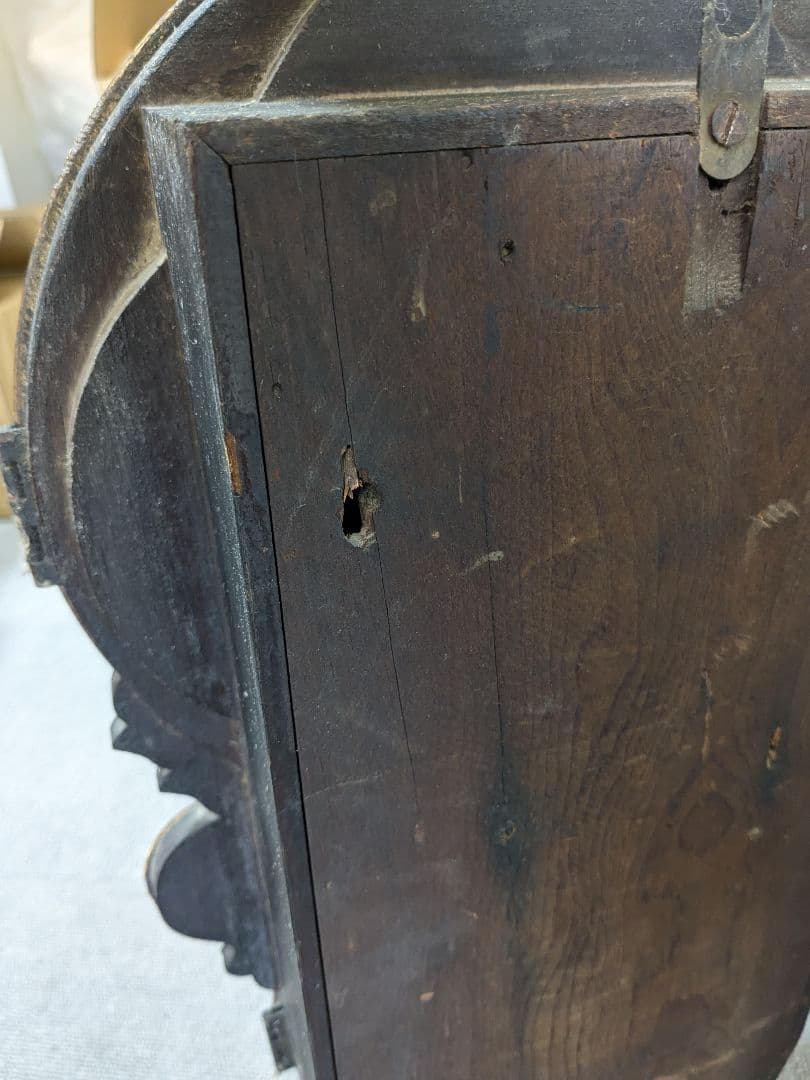 【ジャンク品】 イングラハム だるま時計 古時計 アンティーク ヴィンテージ