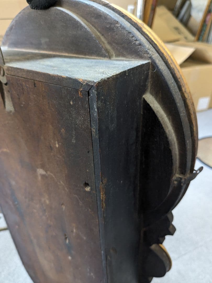 【ジャンク品】 イングラハム だるま時計 古時計 アンティーク ヴィンテージ