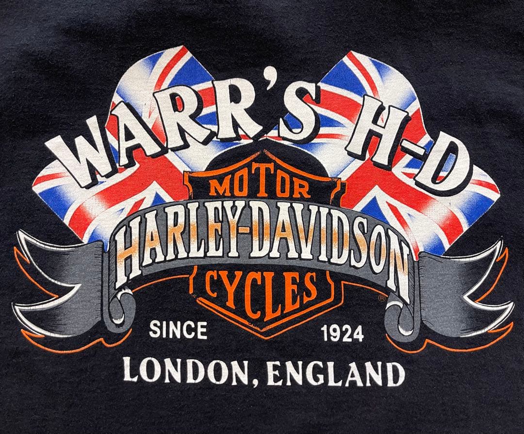 雪*印様 Harley-Davidson WARR'S 90sTシャツ