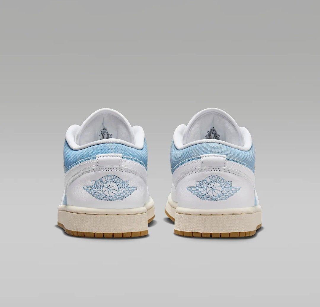 NIKE AIR JORDAN 1 LOW SE デニム ウォーンブルー23.5