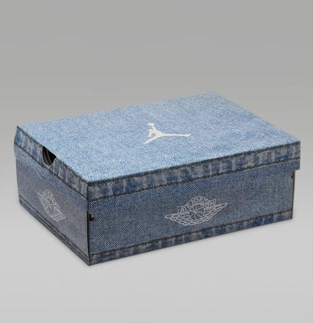 NIKE AIR JORDAN 1 LOW SE デニム ウォーンブルー23.5