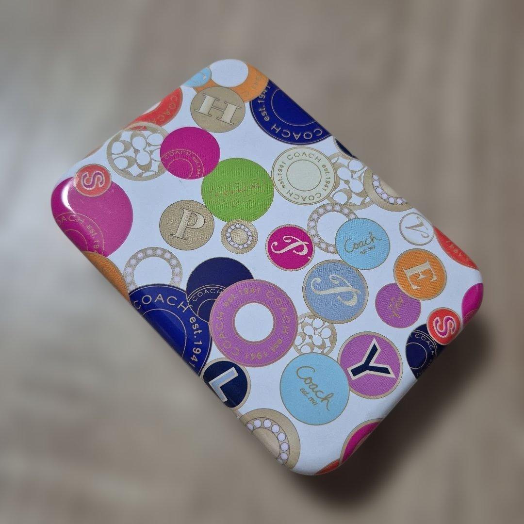 COACH Poppy フィギュア ミニバッグ 小物缶ケースセット