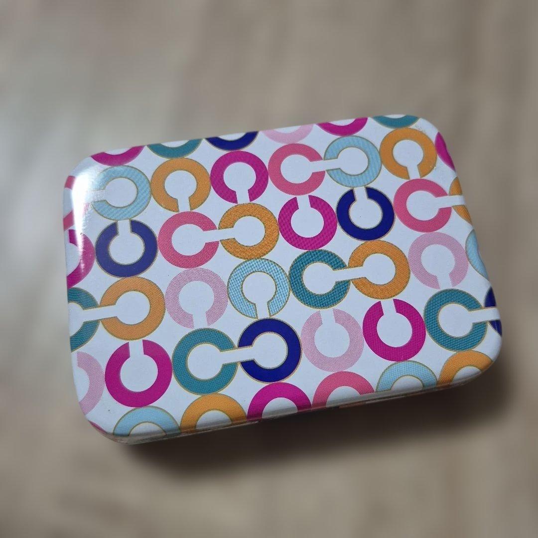 COACH Poppy フィギュア ミニバッグ 小物缶ケースセット