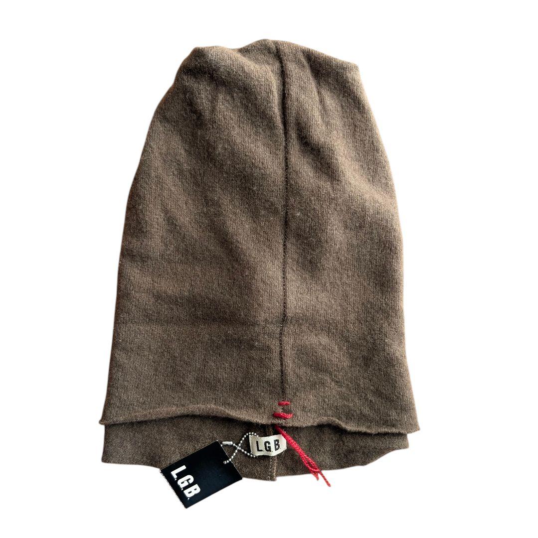 LGB カシミヤ100% CAP ビーニー ニット帽 レイヤード 新品 未使用