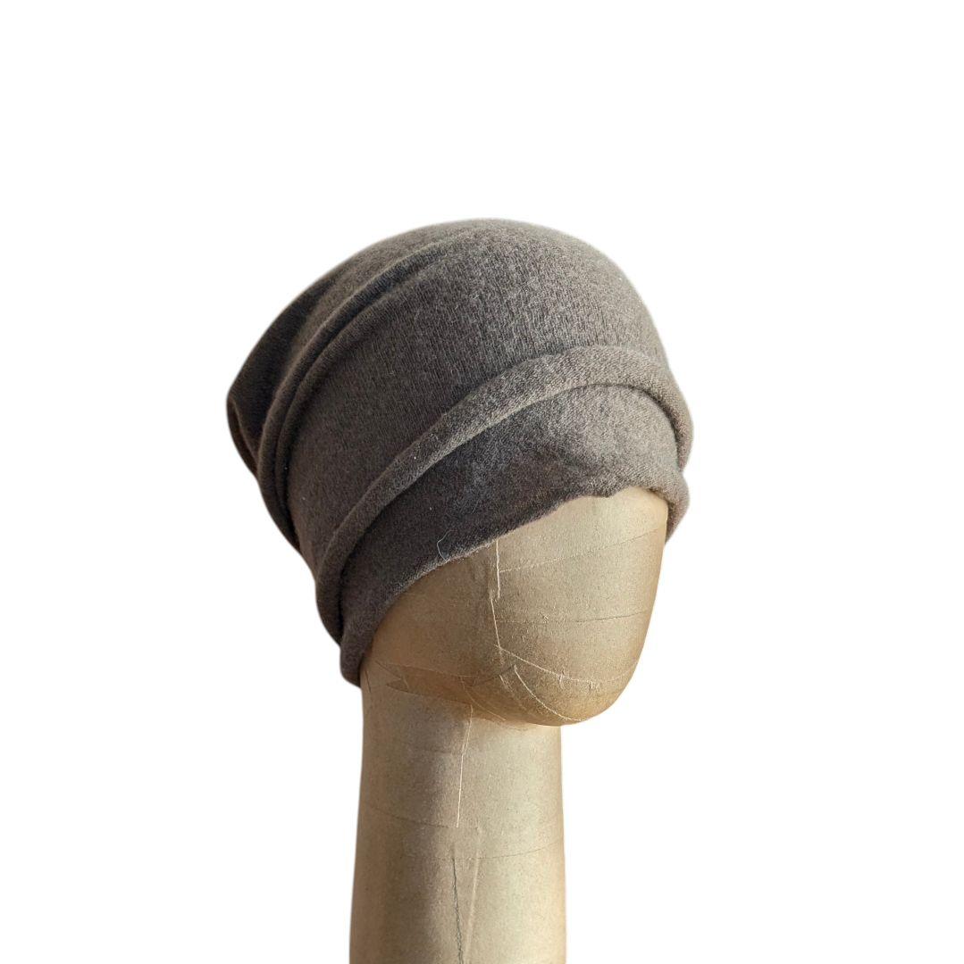 LGB カシミヤ100% CAP ビーニー ニット帽 レイヤード 新品 未使用