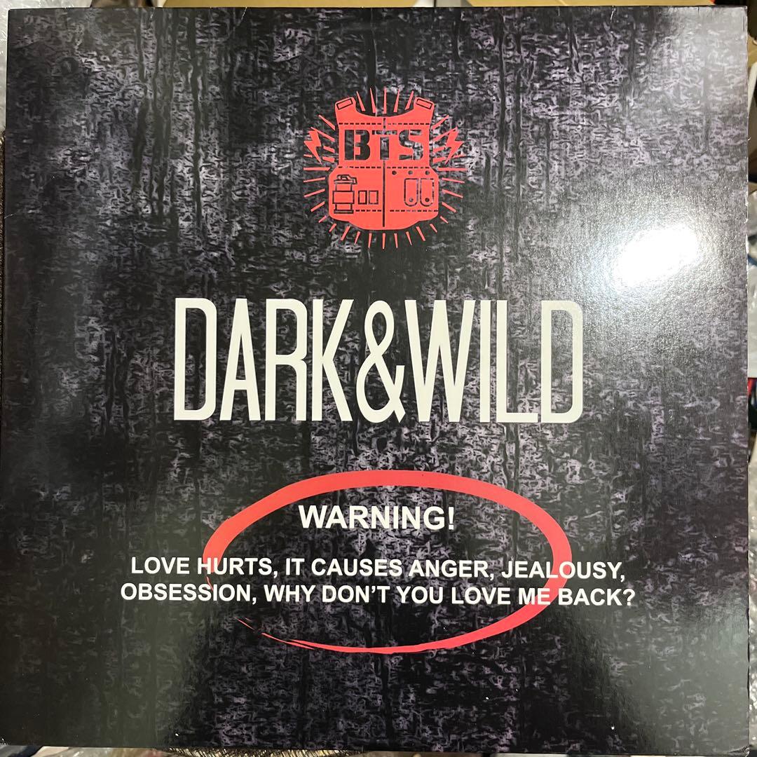 BTS dark&wild カラー盤