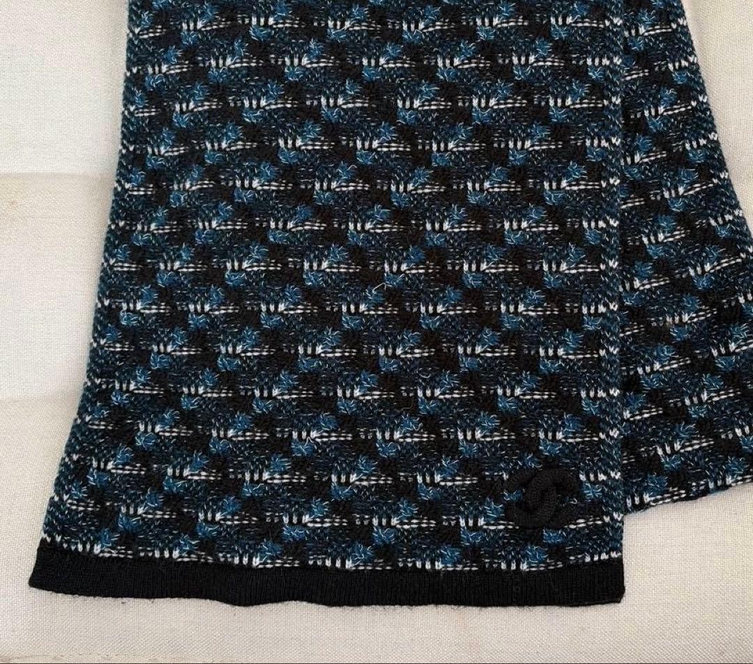 CHANEL マフラー　カシミヤ