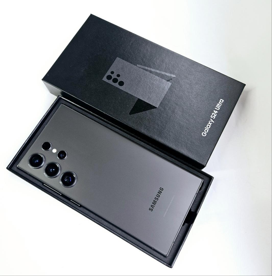 Galaxy S24 Ultra 256GB ブラック SIMフリー 極美品