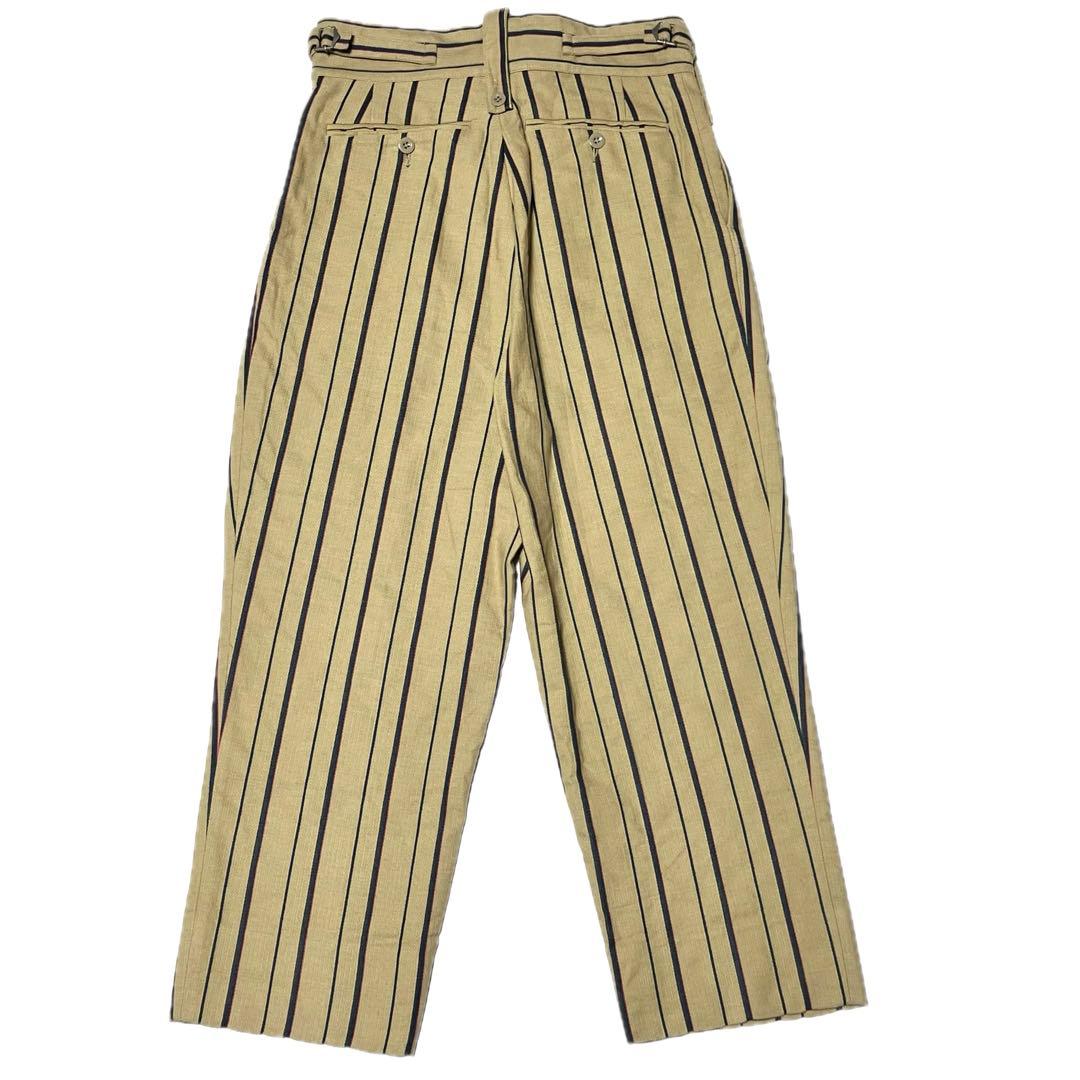 パンツ NEAT BELTLESS PANTS Cotton/Linen M