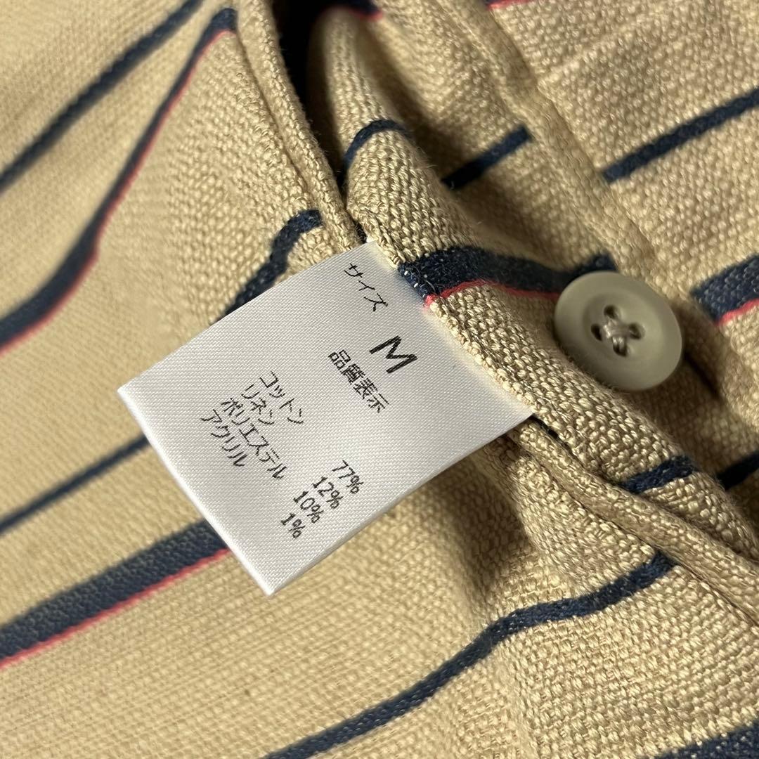 パンツ NEAT BELTLESS PANTS Cotton/Linen M