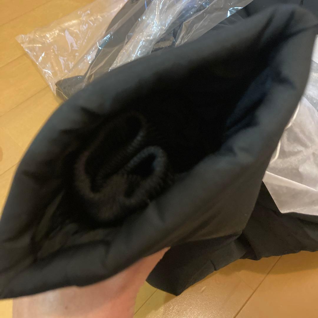 年末特価【未使用】ベンチコート　おさんぽベンチ+1 ブラック LXL