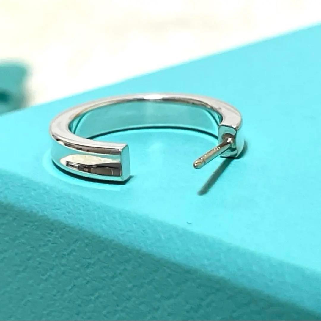 【極美品】ティファニー　ナローフープピアス 1837 片耳　メンズ/レディース