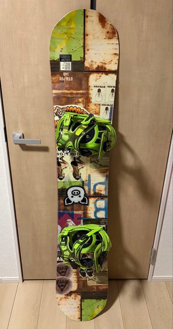 モロー BTM （FLOWのビンディング付き) スノーボード