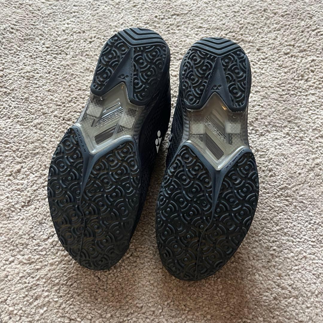 YONEX テニスシューズ ブラック 25.0 cm