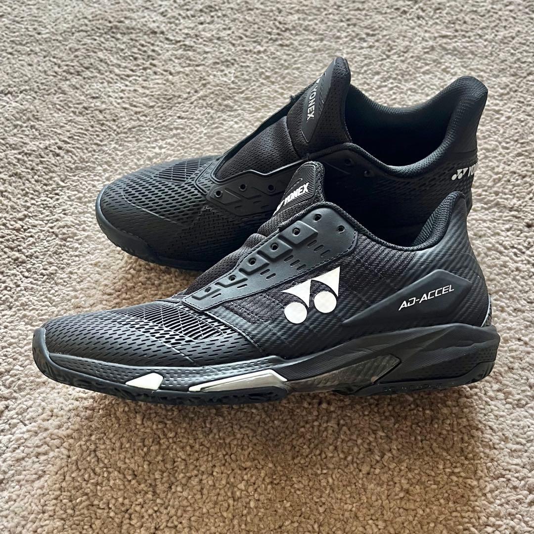 YONEX テニスシューズ ブラック 25.0 cm