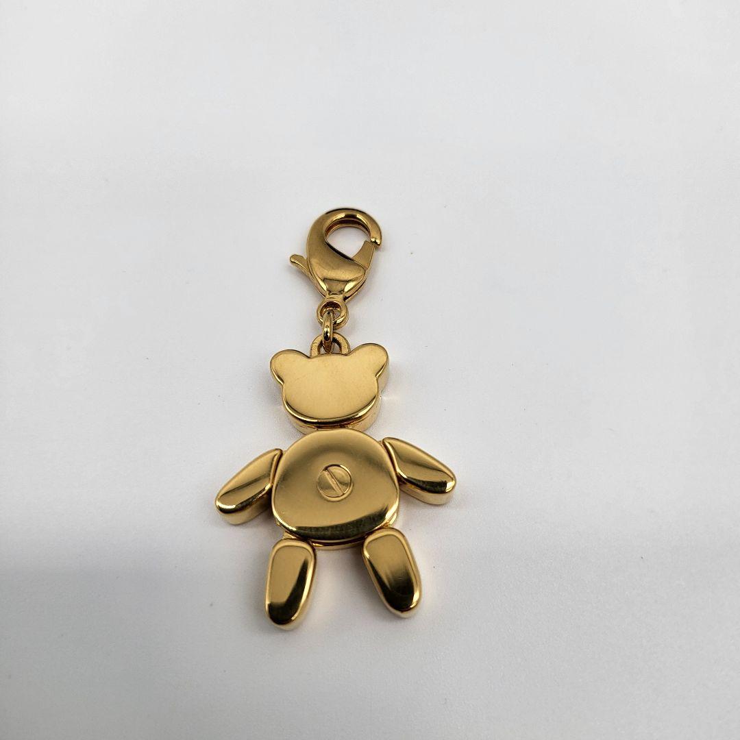 PRADA クマ型ゴールドキーチャーム バッグチャーム レディース メンズ