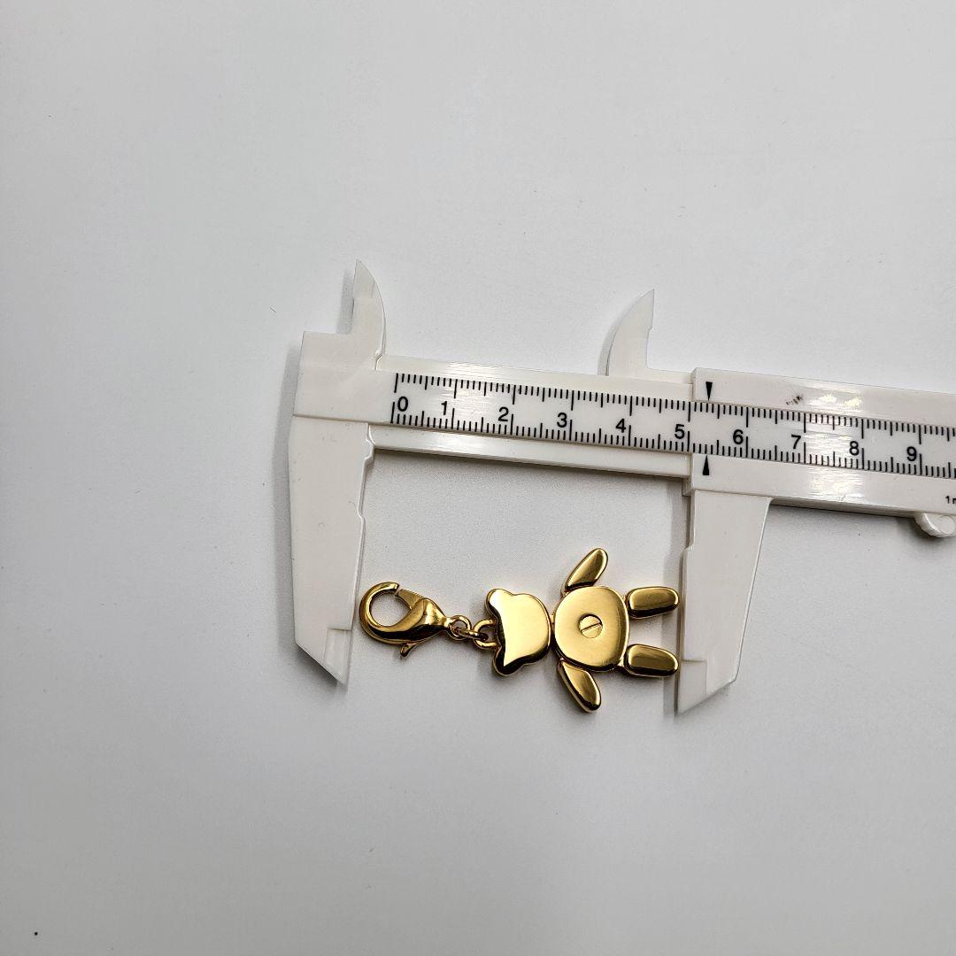 PRADA クマ型ゴールドキーチャーム バッグチャーム レディース メンズ