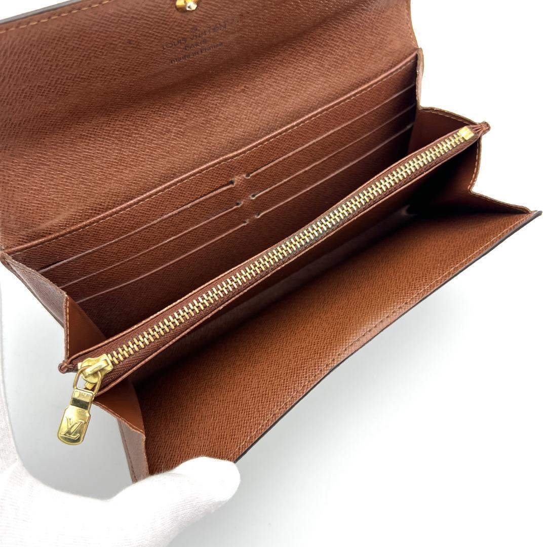 【極美品】ルイヴィトン モノグラム ポルトフォイユ サラ 長財布 C122