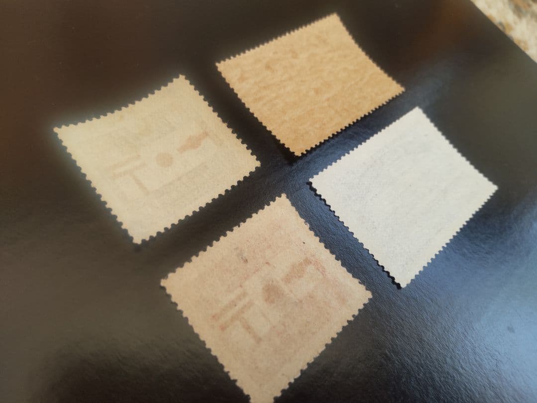 1921年 郵便創始50年 4種完 NH未使用品