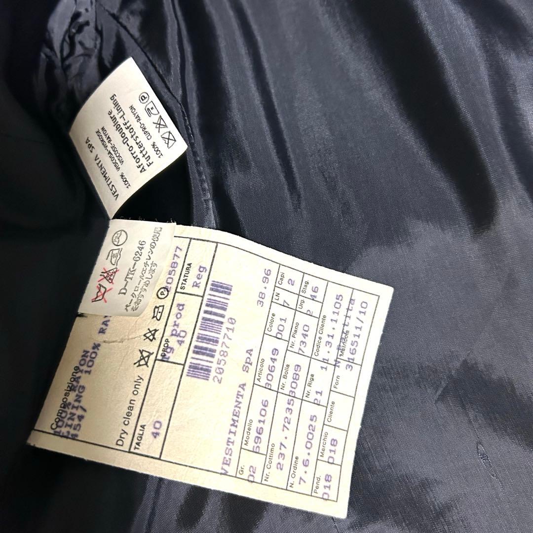 GIORGIO ARMANIジョルジオアルマーニ ノーカラージャケットイタリア製