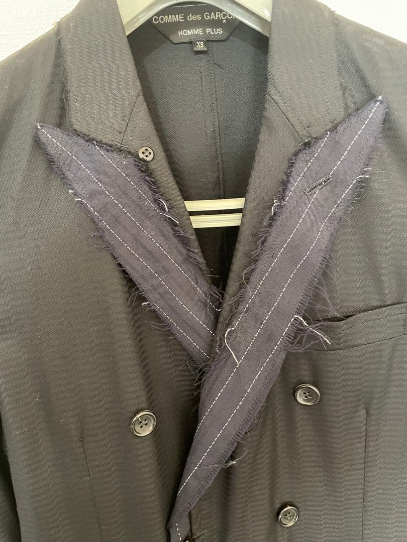 COMME des GARÇONS HOMME PLUSダブルロングジャケット