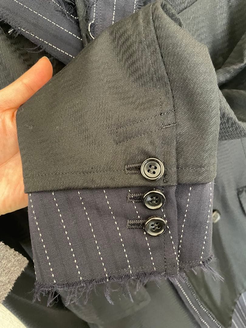 COMME des GARÇONS HOMME PLUSダブルロングジャケット