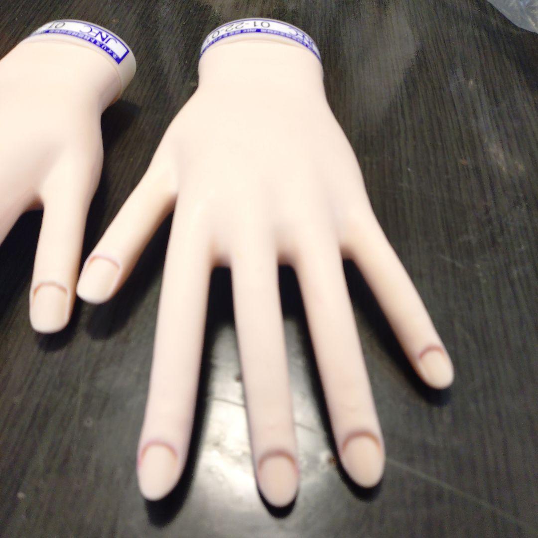 JNEC認定モデルハンド（骨折なし）と練習用ハンド