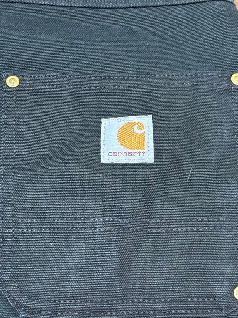 m*様 Carhartt　カーハート　ダブルニー　ブラック　ペインター　USA製