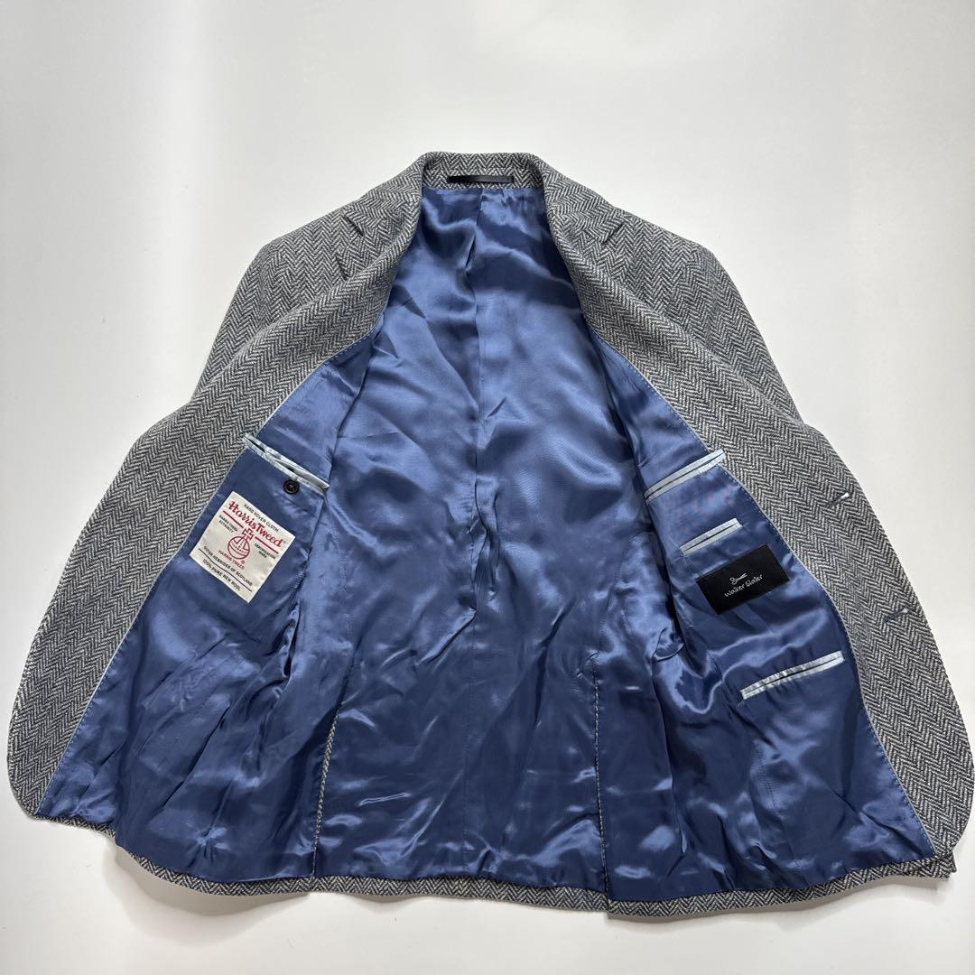 【美品】ウォーカースレーター×ハリスツイード　ツイードジャケット　ベスト　セット