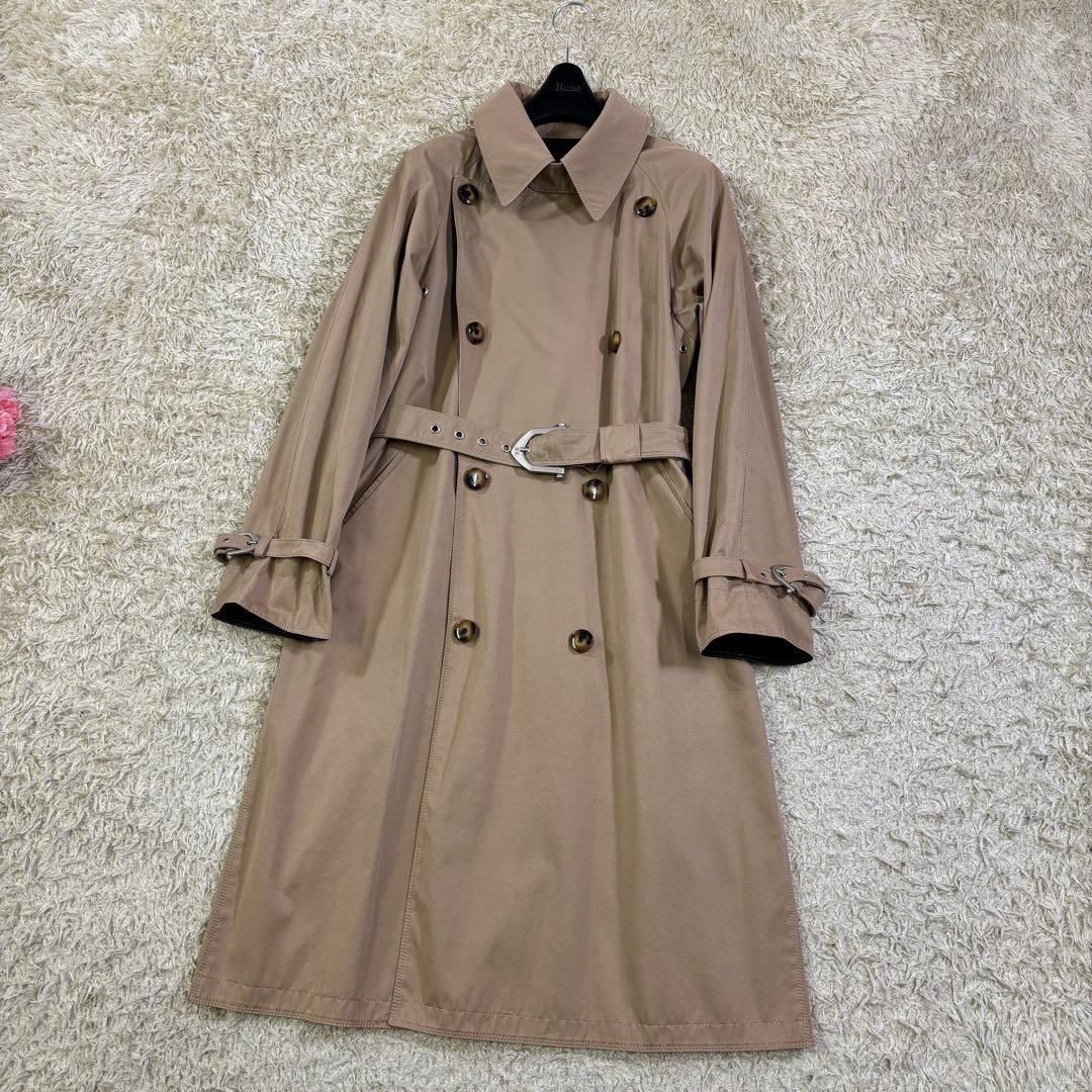 マックスマーラ　レインウェア 高級ライン　ベルト　Aライン　トレンチコート