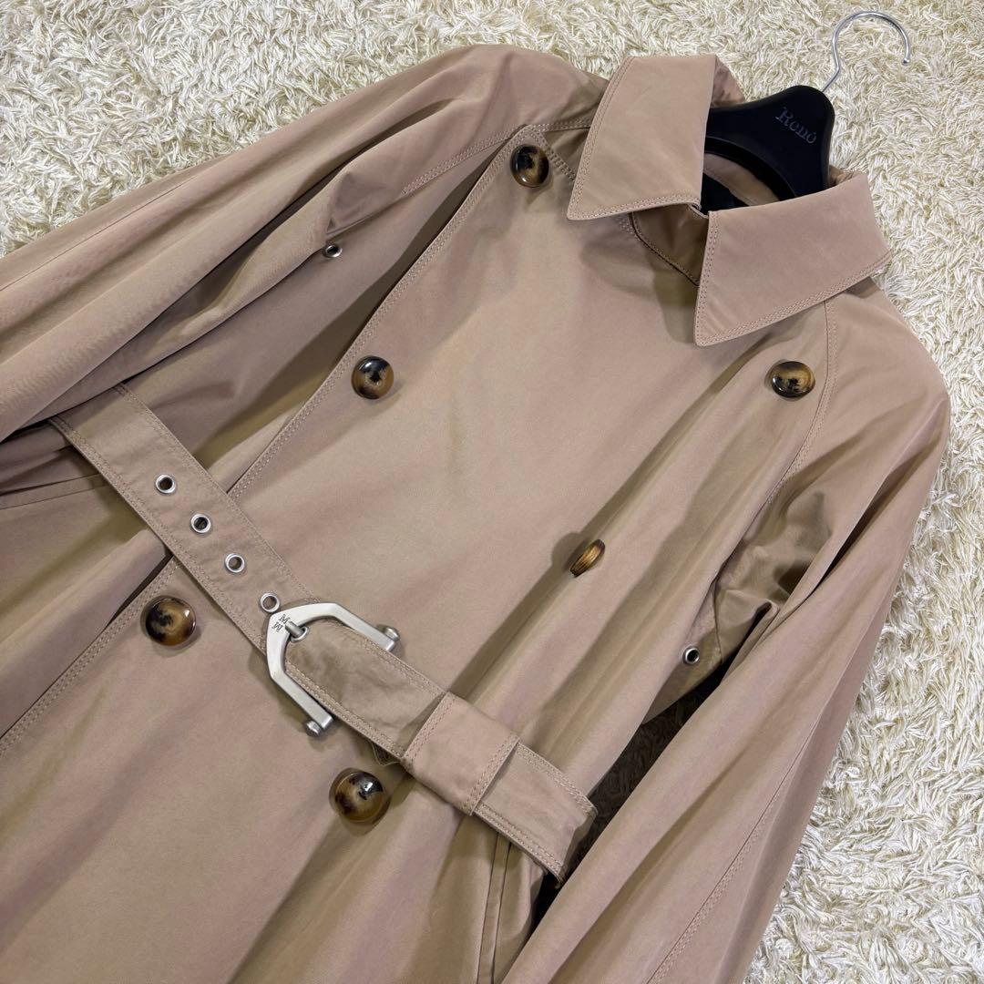 マックスマーラ　レインウェア 高級ライン　ベルト　Aライン　トレンチコート