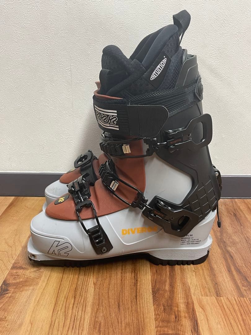K2 スキーブーツ DIVERGE LT 22/23モデル 25.5cm