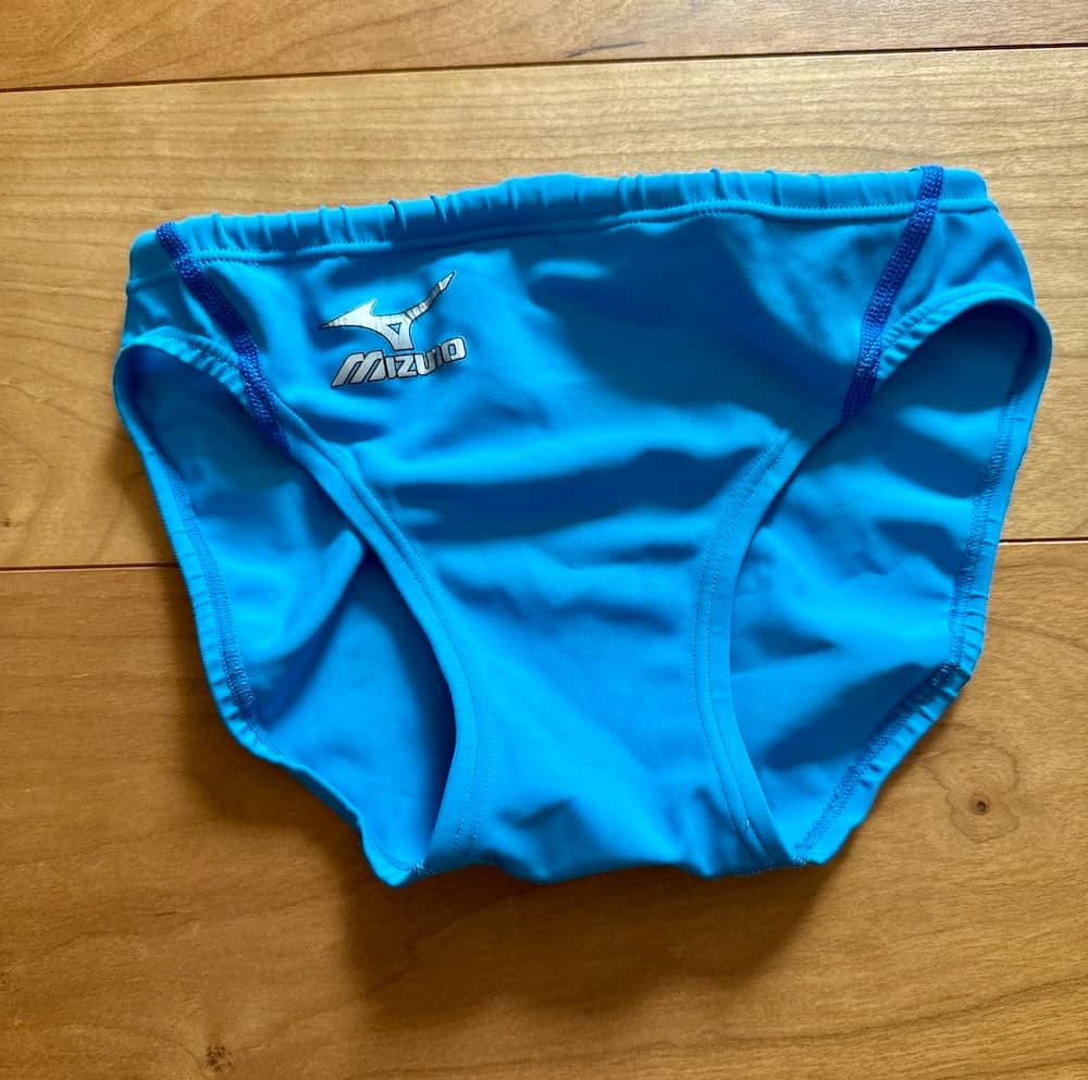 MIZUNO 初期マイティライン　Mサイズ　ターコイズブルー 　競泳水着　競パン