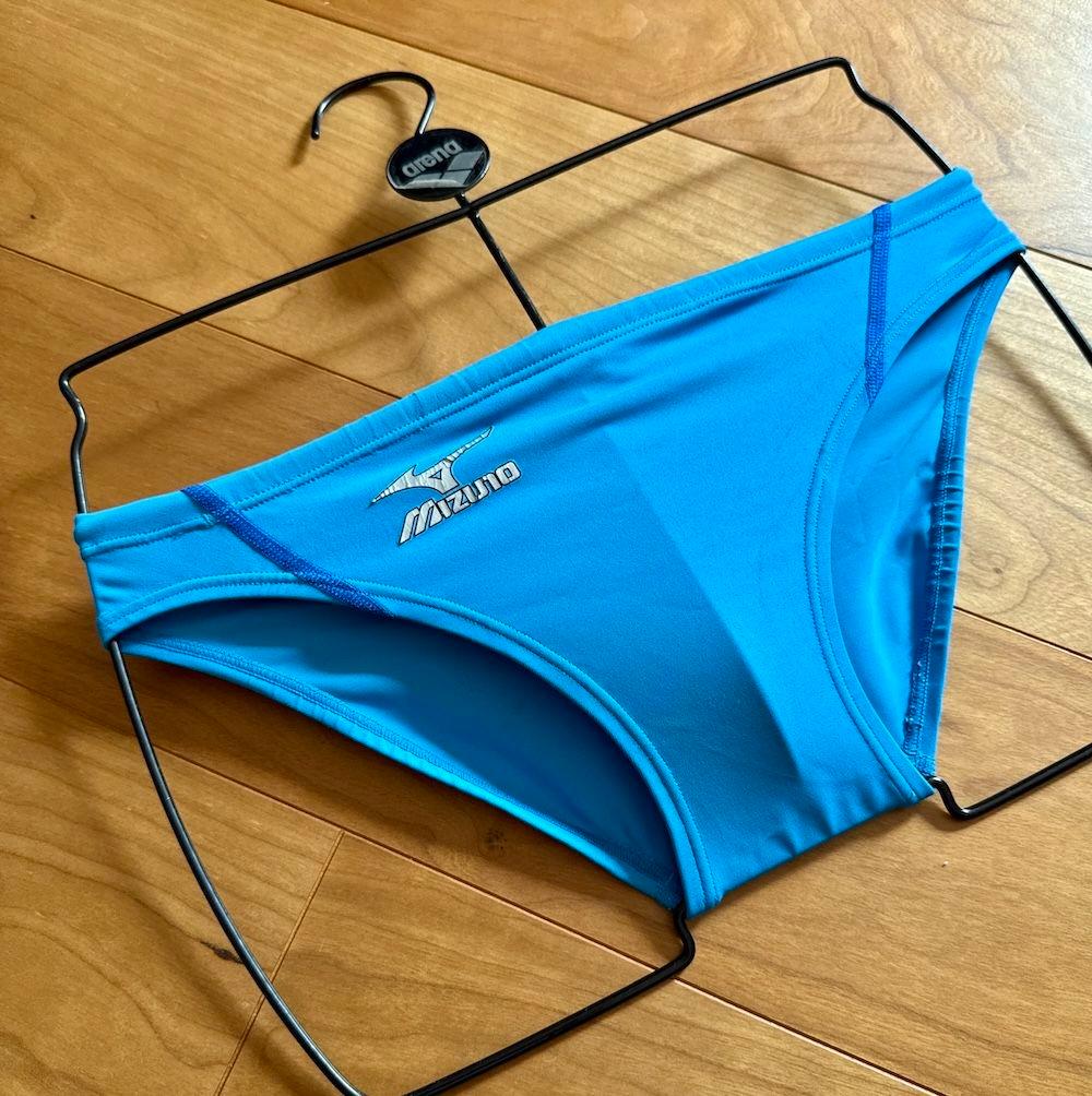MIZUNO 初期マイティライン　Mサイズ　ターコイズブルー 　競泳水着　競パン