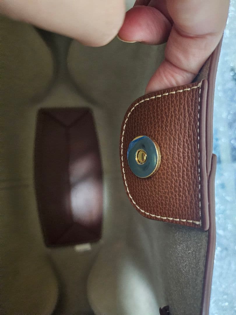 専用【未使用 正規品】ポレーヌCyme コニャック テクスチャード