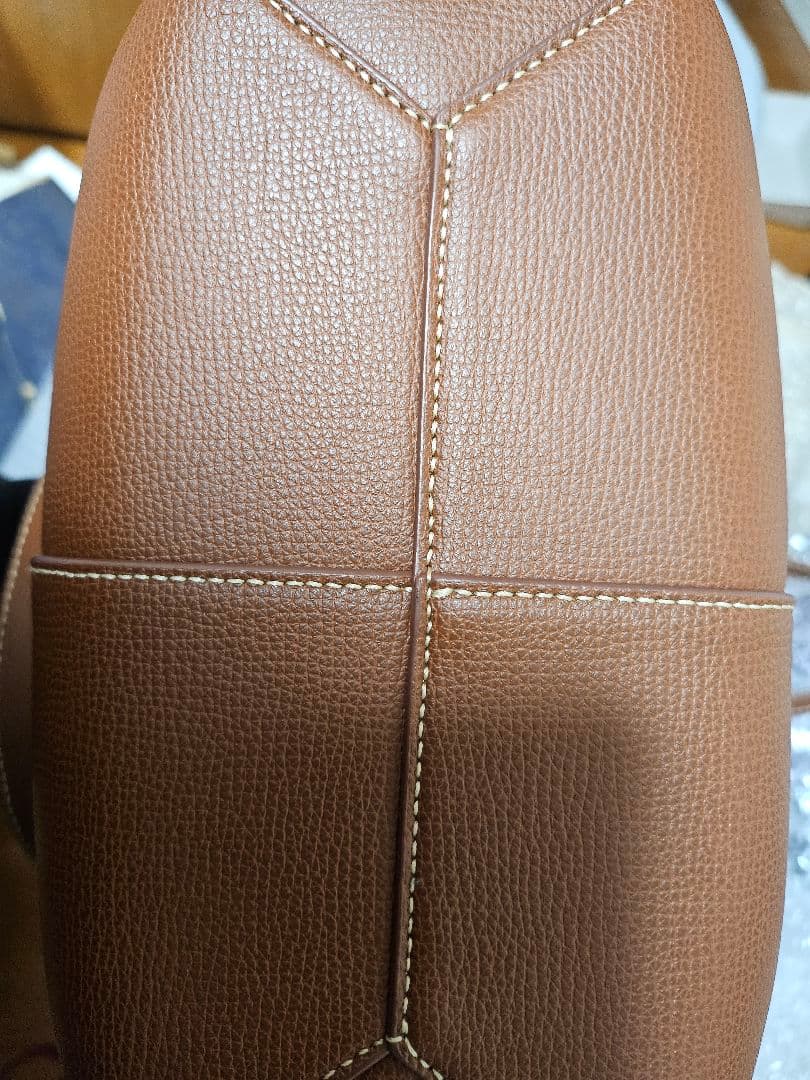 専用【未使用 正規品】ポレーヌCyme コニャック テクスチャード