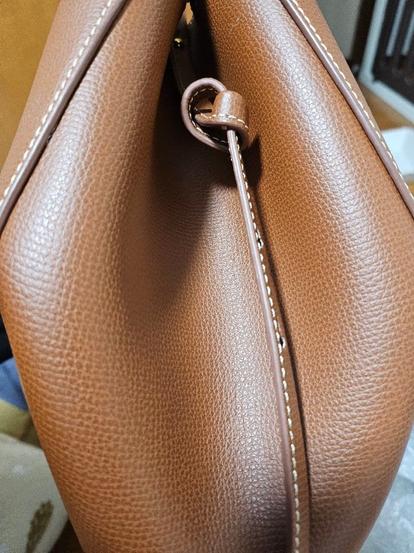 専用【未使用 正規品】ポレーヌCyme コニャック テクスチャード